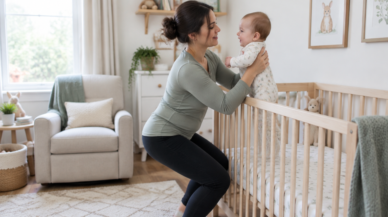 How to Pick Up and Carry Your Baby Safely With Diastasis Recti